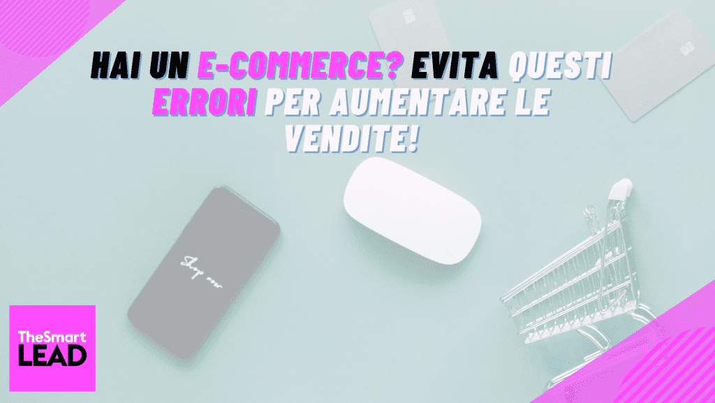 Ecommerce errori